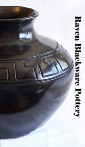 Raven Blackware Pottery
